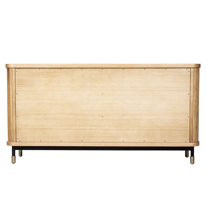 Sophia Oak 6 Drawer Chest - Natural