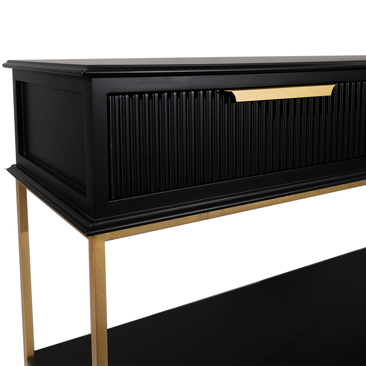 Aimee 200cm Console Table -  Black