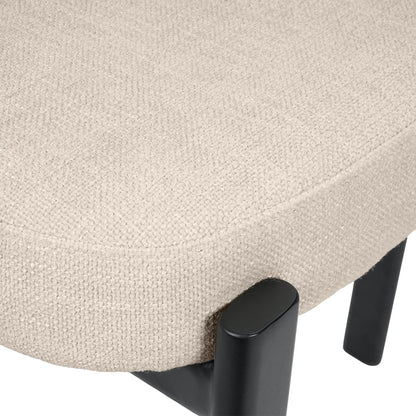 Stuart Dining Chair - Natural Chenille