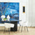 Emerging Blues Oil On Canvas Painting - Extra Large - OUTLET NSW