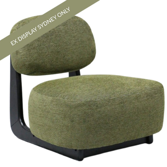 Ventnor Occasional Chair - Olive Chenille - OUTLET NSW