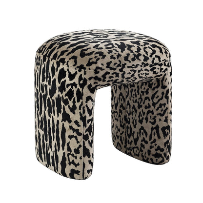 Piper Stool - Leopard Chenille *LIMITED EDITION*