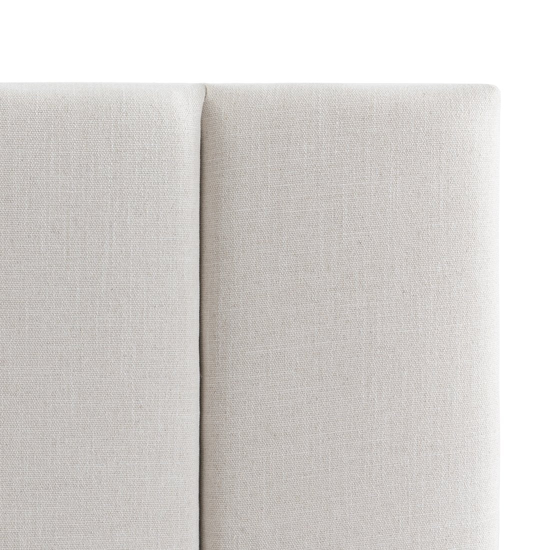 Soho 165x140cm Queen Bedhead - Ecru Linen