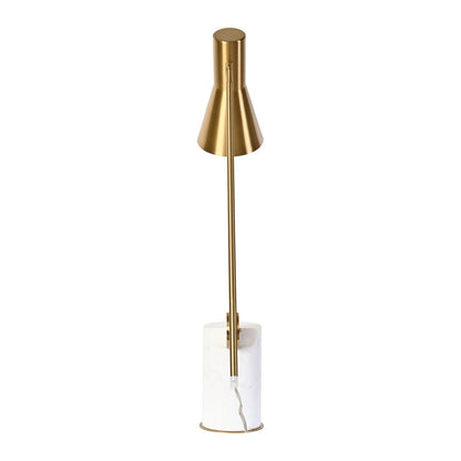 Cornelll Marble Task Lamp - White