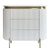 Demarco 3 Drawer Chest - White