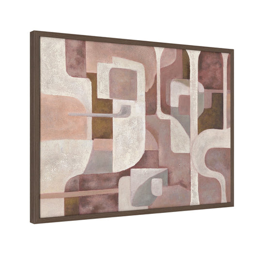 Lush Labyrinth Canvas Painting