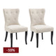 Lugano Dining Chair Set of 2  - Natural