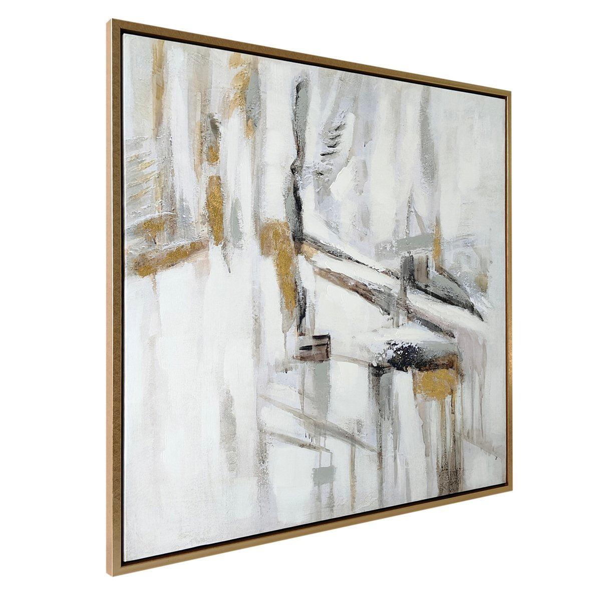 Serene Moments Series II  105x105cm Enhanced Canvas Print