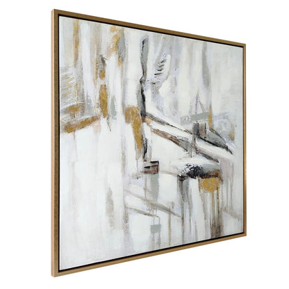 Serene Moments Series II  105x105cm Enhanced Canvas Print