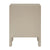 Ariana Bedside Table - Small Beige
