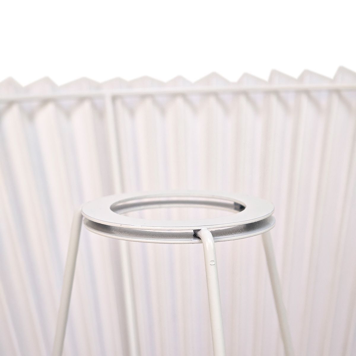 Anya Pleated Empire Shade - Small Off White