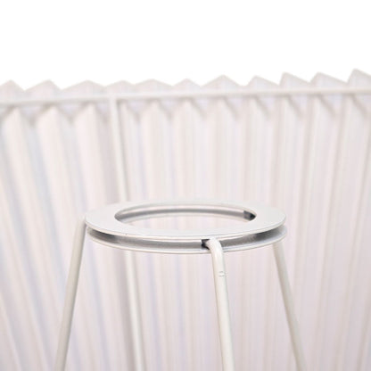 Anya Pleated Empire Shade - Small Off White