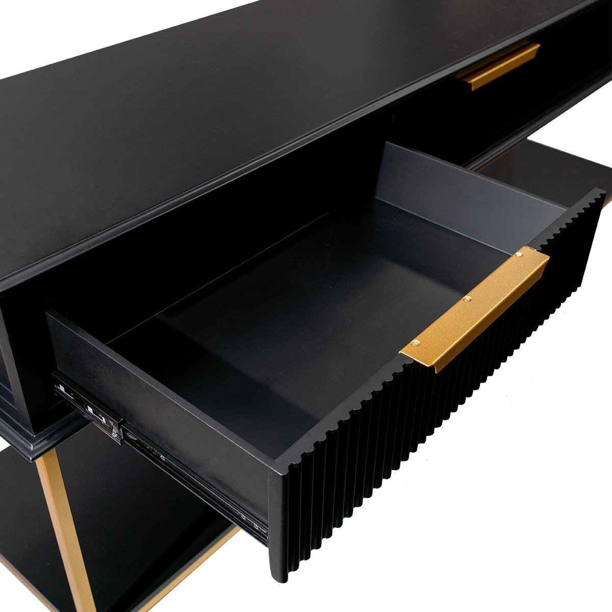 Aimee 200cm Console Table -  Black