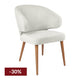 Harlow Natural Dining Chair - Natural Linen