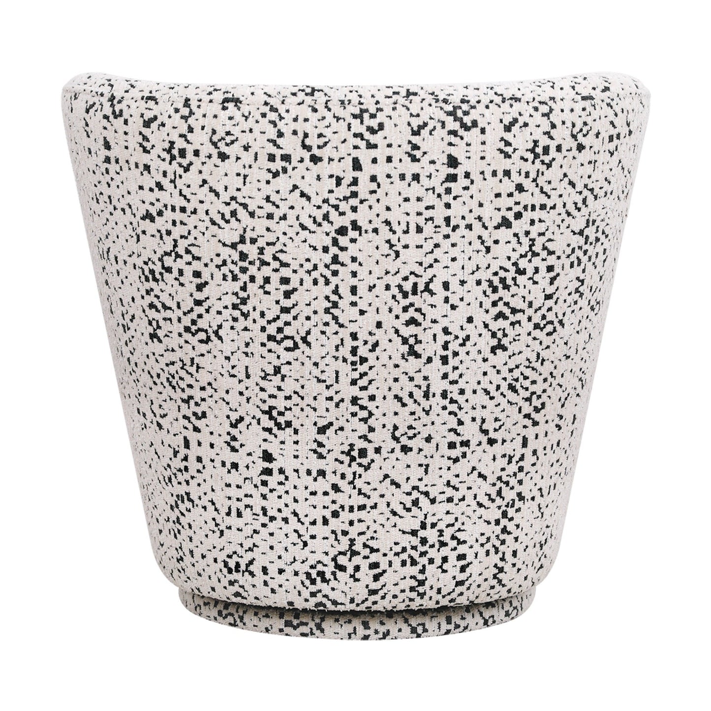 Alberta Swivel Chair - Charcoal Jacquard