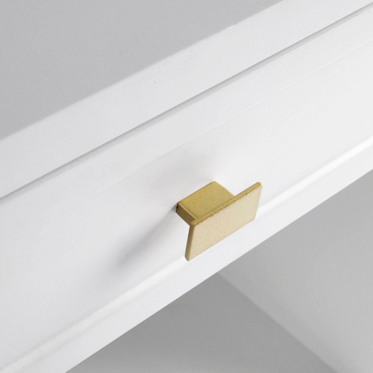 Logan 50x65cm Bedside Table - White