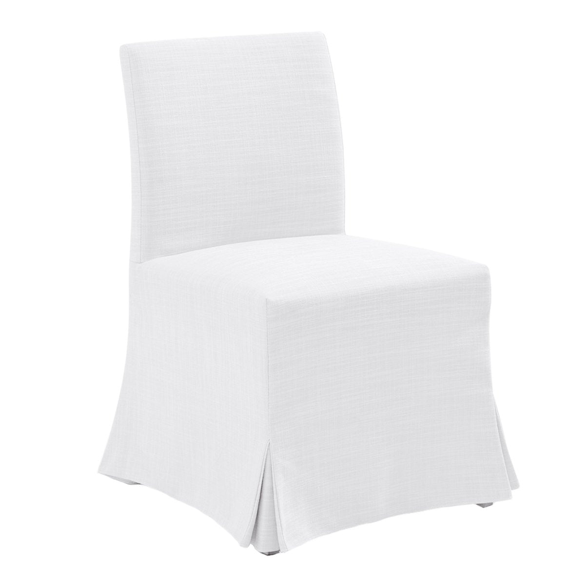 Brighton Slip Cover Dining Chair - White Linen - OUTLET NSW
