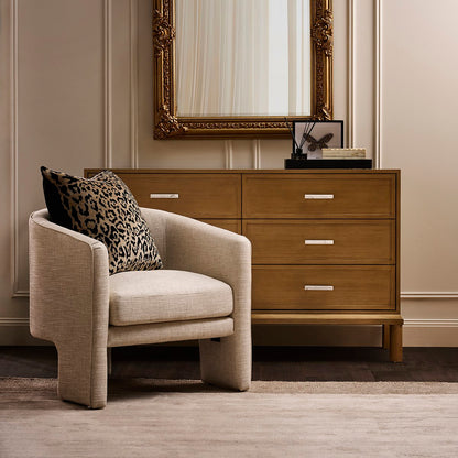 Kylie Arm Chair - Natural Linen