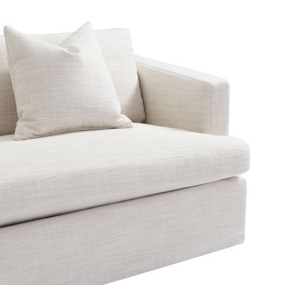 Birkshire 3 Seater Slip Cover Sofa - Off White Linen