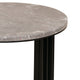 Bowie Marble Side Table - Grey