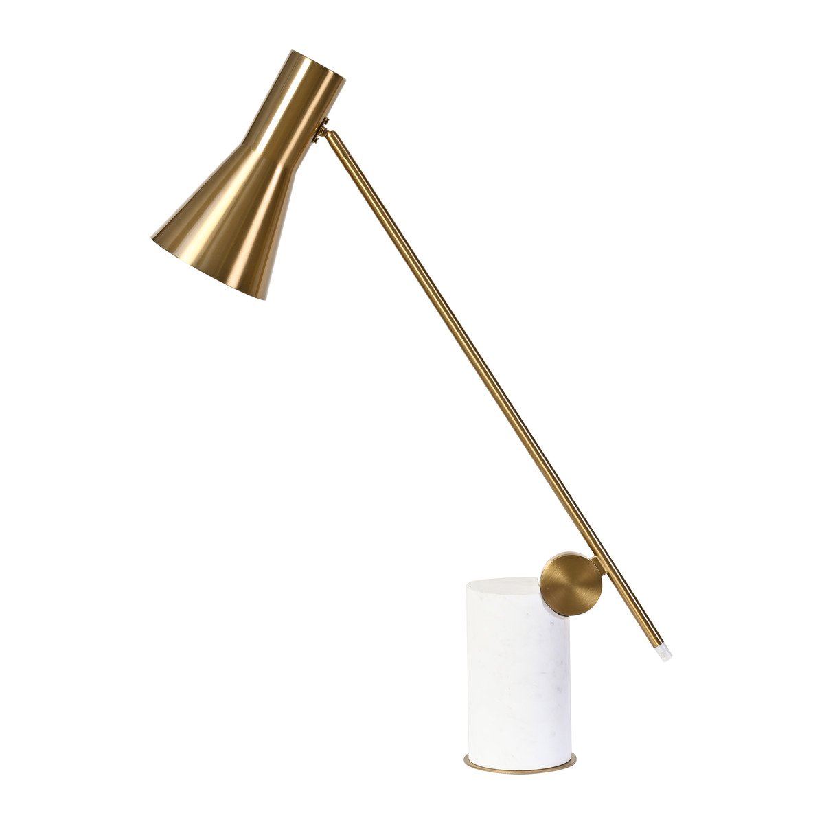 Cornelll Marble Task Lamp - White