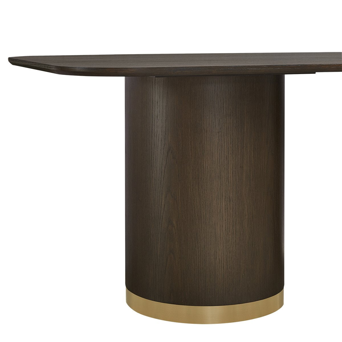 Eli Rectangular Dining Table - 2m Smoked Oak