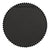 Esme Round Wall Mirror - Black