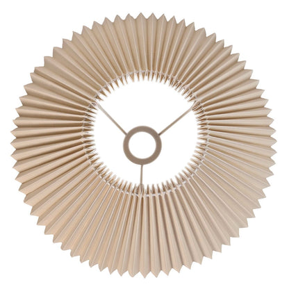 Anya Pleated Empire Shade - Small Off White