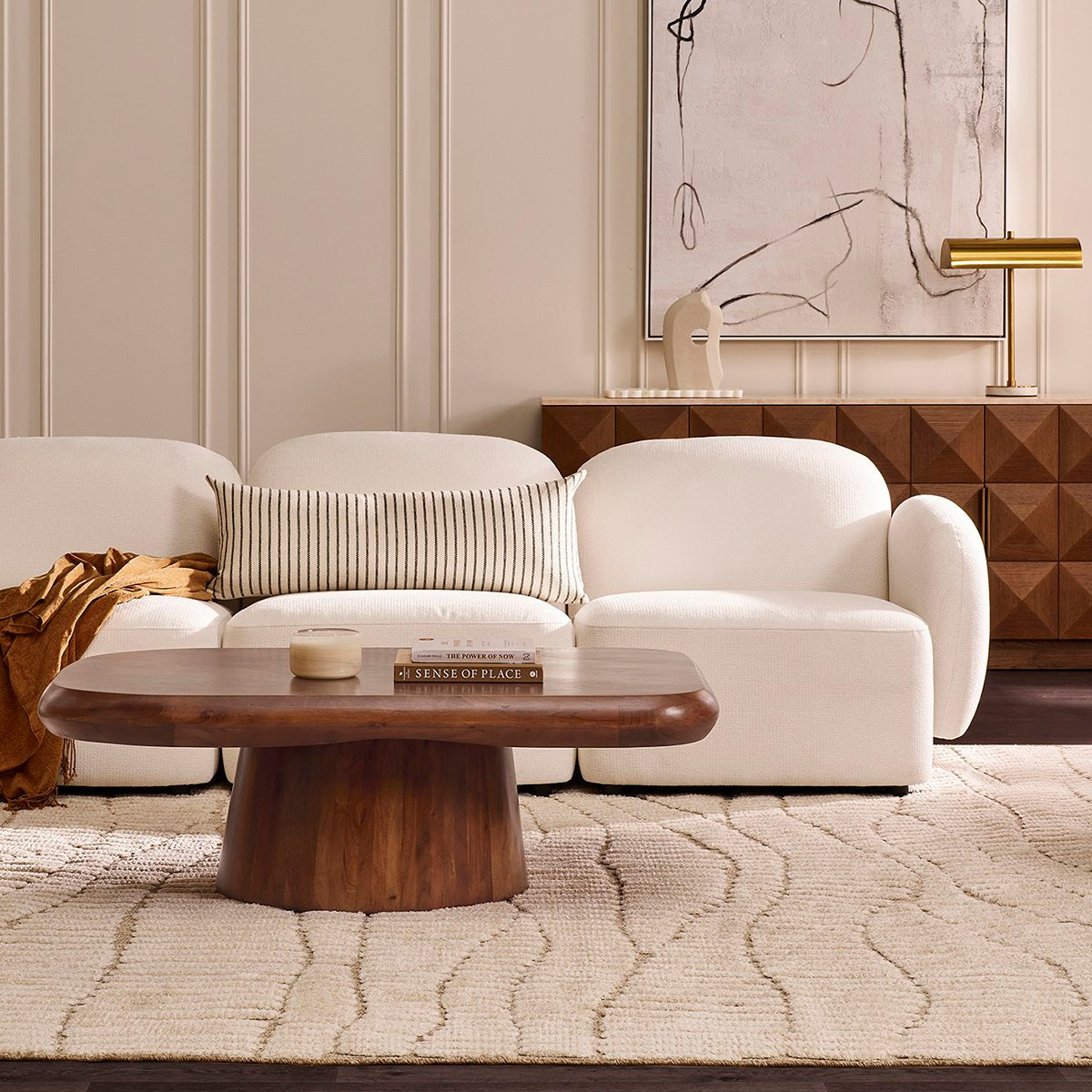 Ramona Modular 3 Seater Sofa - White