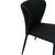 Foley Dining Chair Set of 2 - Black w Fabric Legs