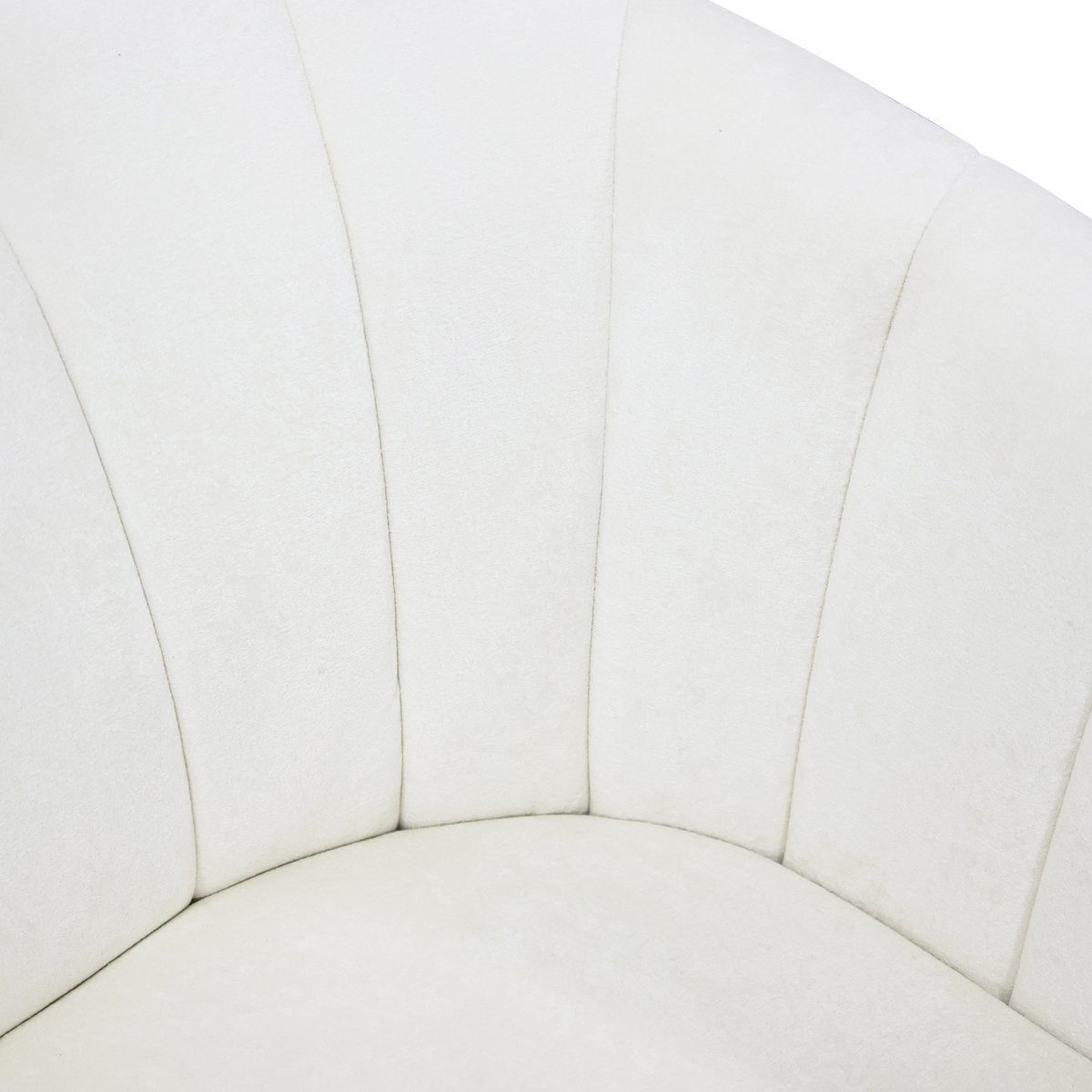 Cadman Swivel Arm Chair - Ivory