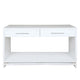 Pearl Console Table - White