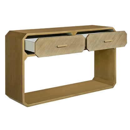 Anderson 140cm Console Table - Antique Gold