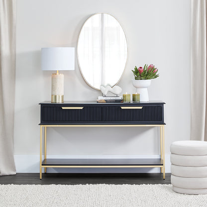 Lucille 61x90.5cm Oval Wall Mirror - Gold Leaf