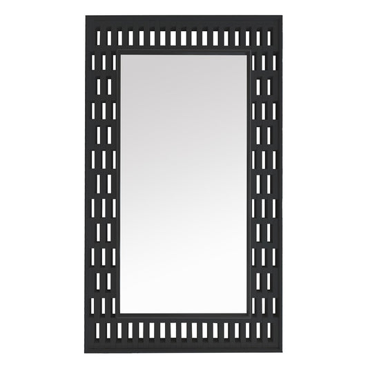 Appin Floor Mirror - Black