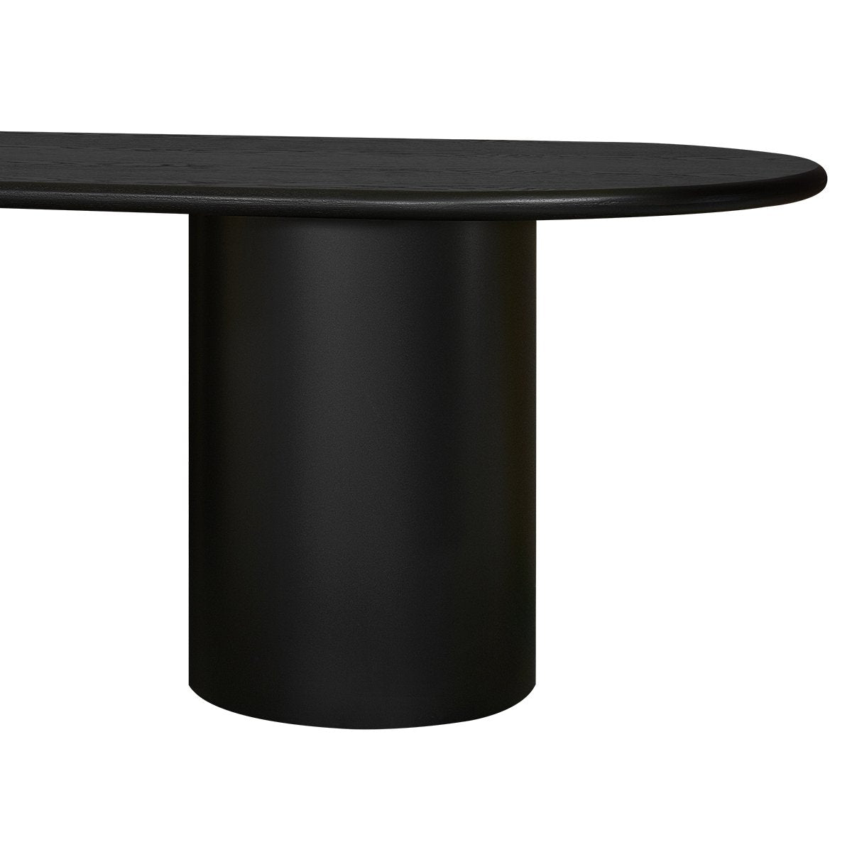 Brunella Oval Dining Table - 2.4m Black