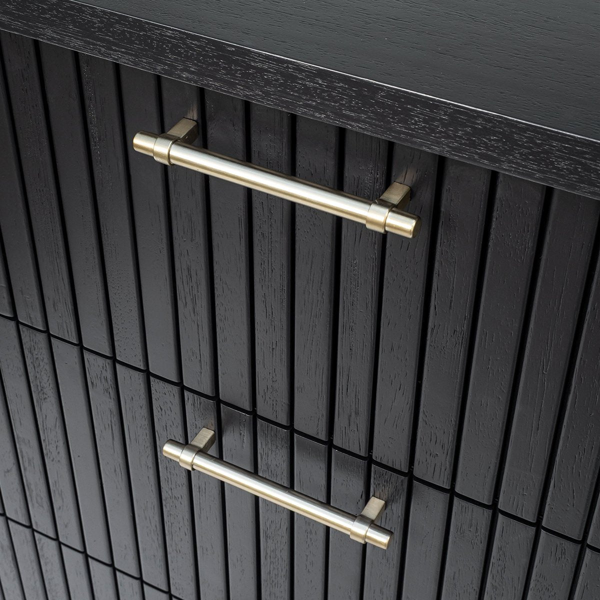 Sophia 3 Drawer Chest - Black