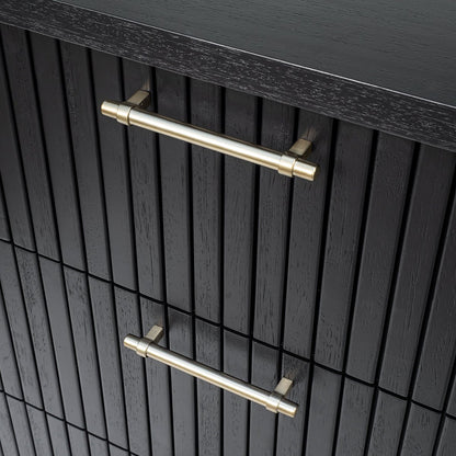 Sophia 3 Drawer Chest - Black