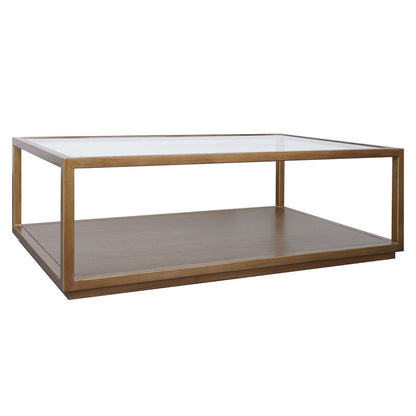 Sadie Rectangle Coffee Table - Antique Gold