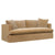 Birkshire 3 Seater Slip Cover Sofa - Ochre Velvet