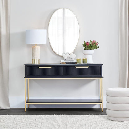 Aimee 140cm Console Table - Black
