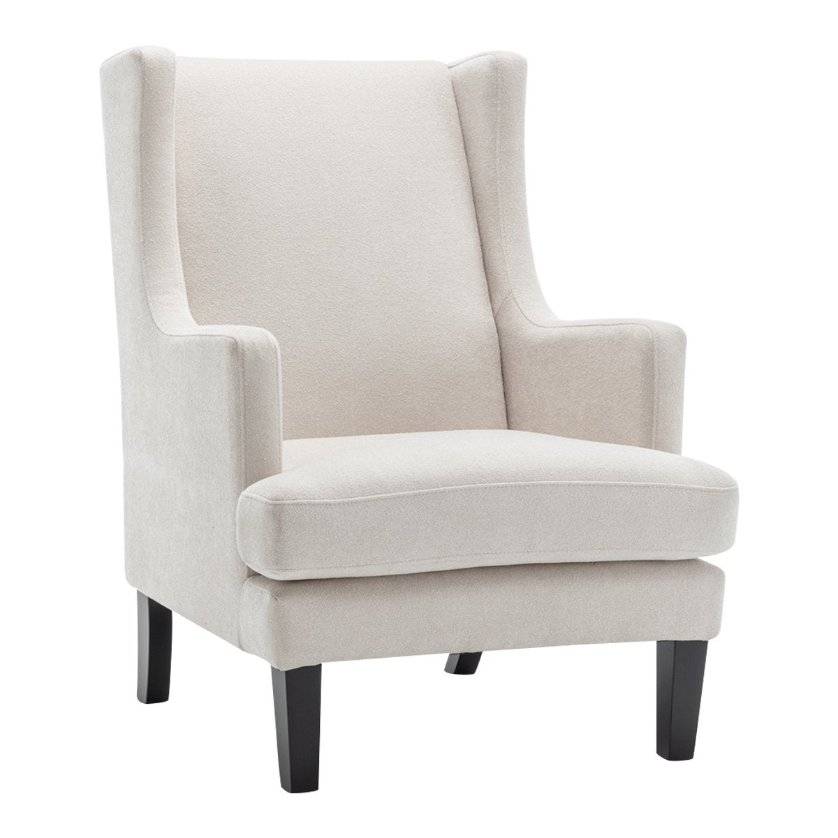 Gable Arm Chair - Pearl Chenille