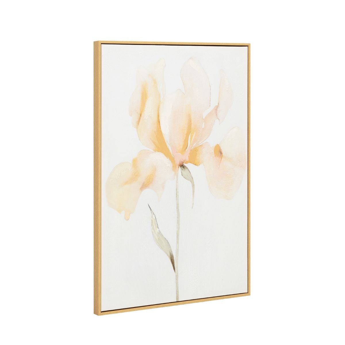 Soft Iris Set of Two Canvas Paintings – view 3