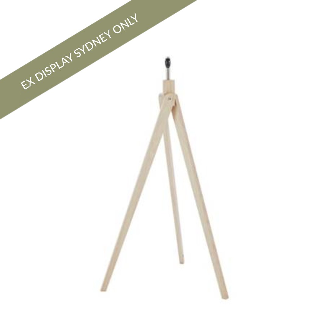 Trendy Floor Lamp Base - Oak - OUTLET NSW