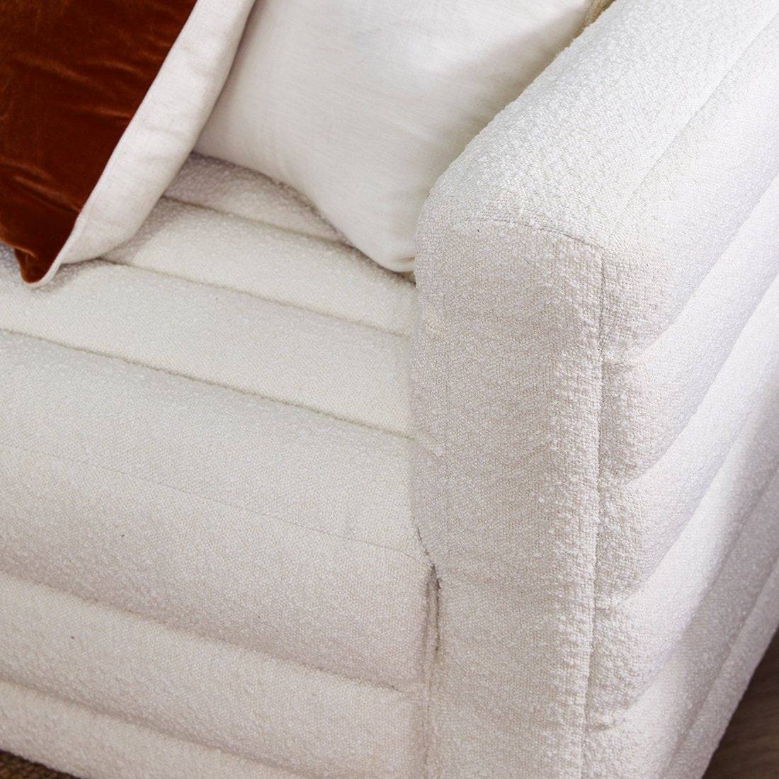 Colorado 3 Seater Sofa - White Boucle – view 5