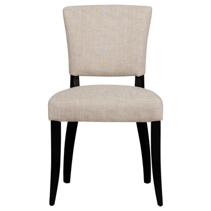Noah Dining Chair Set of 2 - Natural Linen