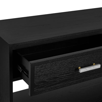 Jill 140cm Console Table - Black