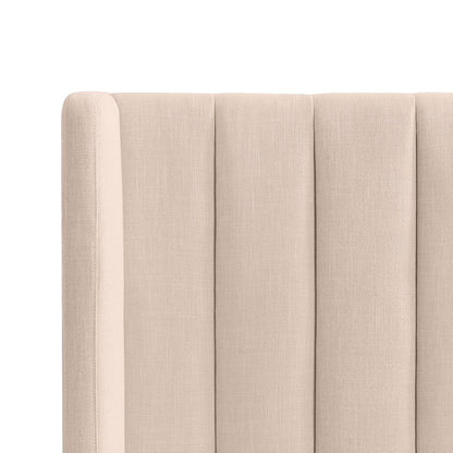 Central Park Queen Bedhead - Fawn Linen