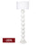 Abstract Floor Lamp - White