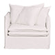 Palm Beach Slip Cover Arm Chair - White Linen